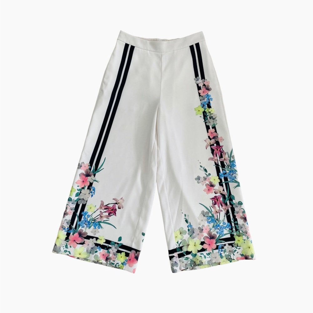 Ted Baker GIGGI Wide Cropped Culottes Pants - Picture 7 of 13
